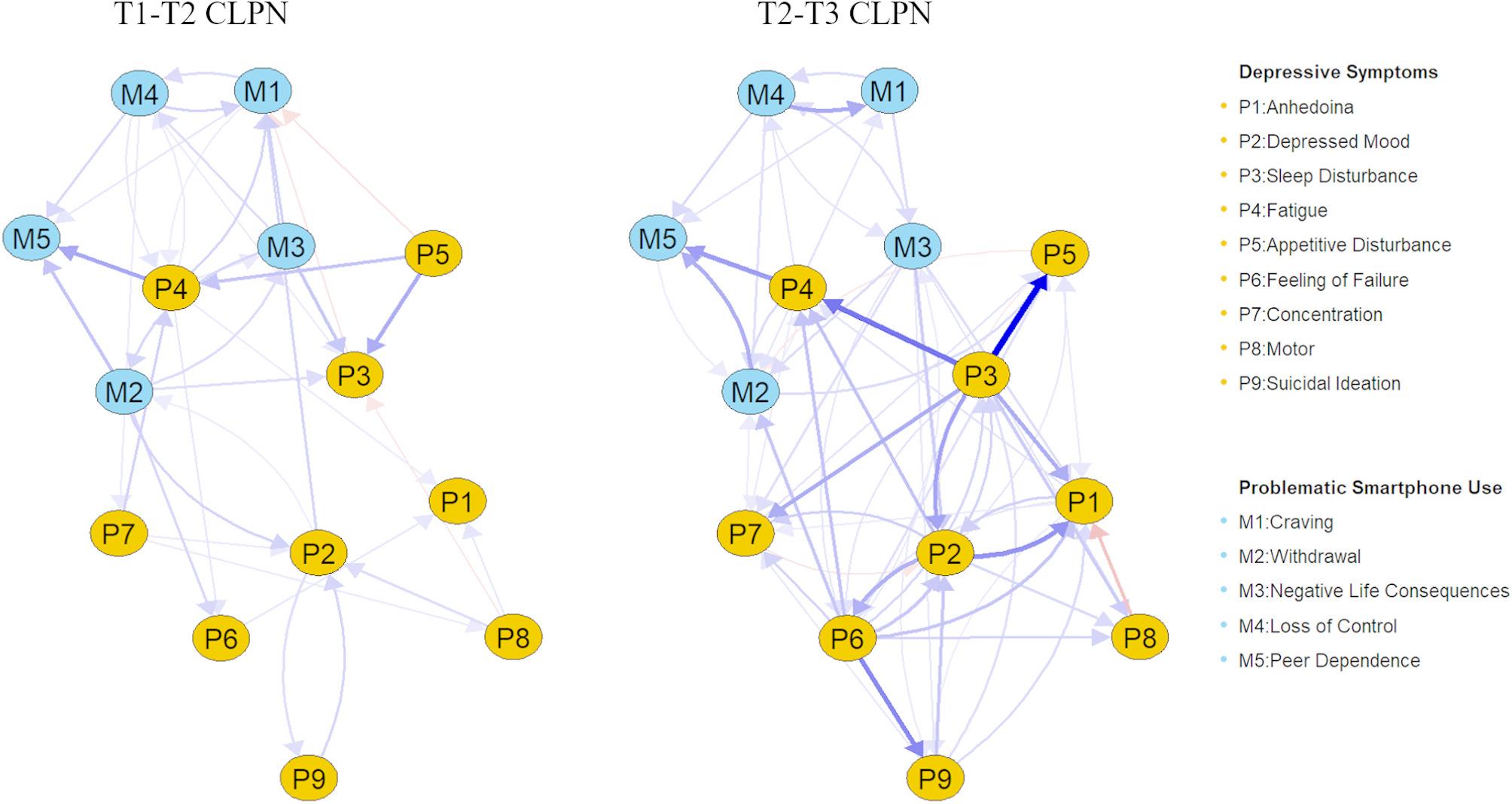 Fatigue as a central bridge: temporal dynamics between problematic smartphone use and depressive symptoms in Chinese adolescents.