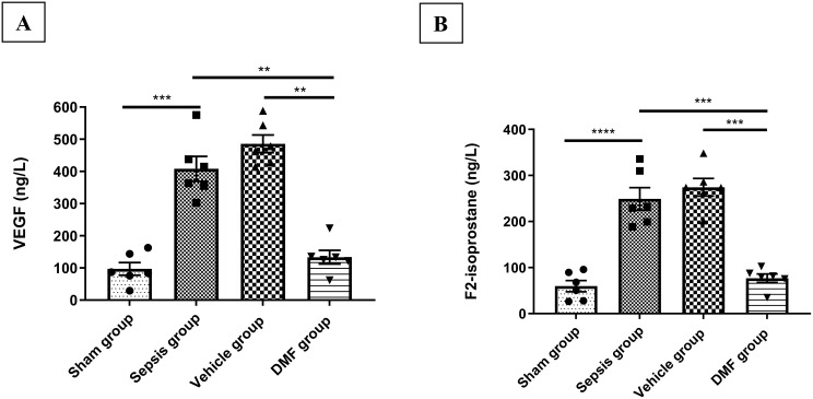 Dimethyl fumarate attenuates liver injury in a mouse model of cecal ligation and puncture by modulating inflammatory, angiogenic and pyroptotic pathways.