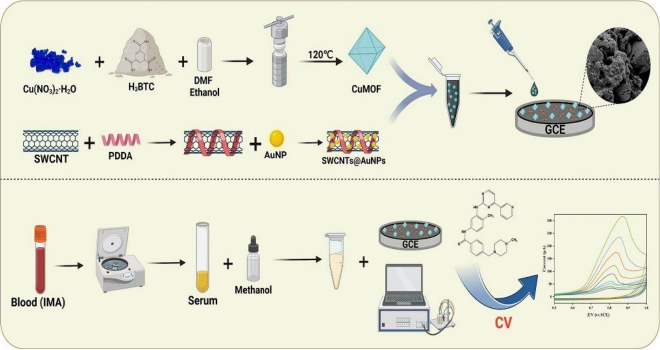 Electrochemical sensors for anticancer drugs used in the targeted therapy of chronic myeloid leukaemia.