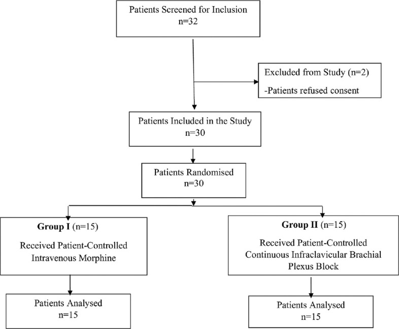 Effect of ultrasound-guided continuous infraclavicular block on early functional rehabilitation following elbow fractures: A pilot study.