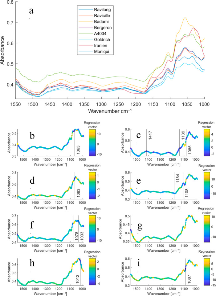 Classification of Apricot Varieties by Infrared Spectroscopy and Machine Learning