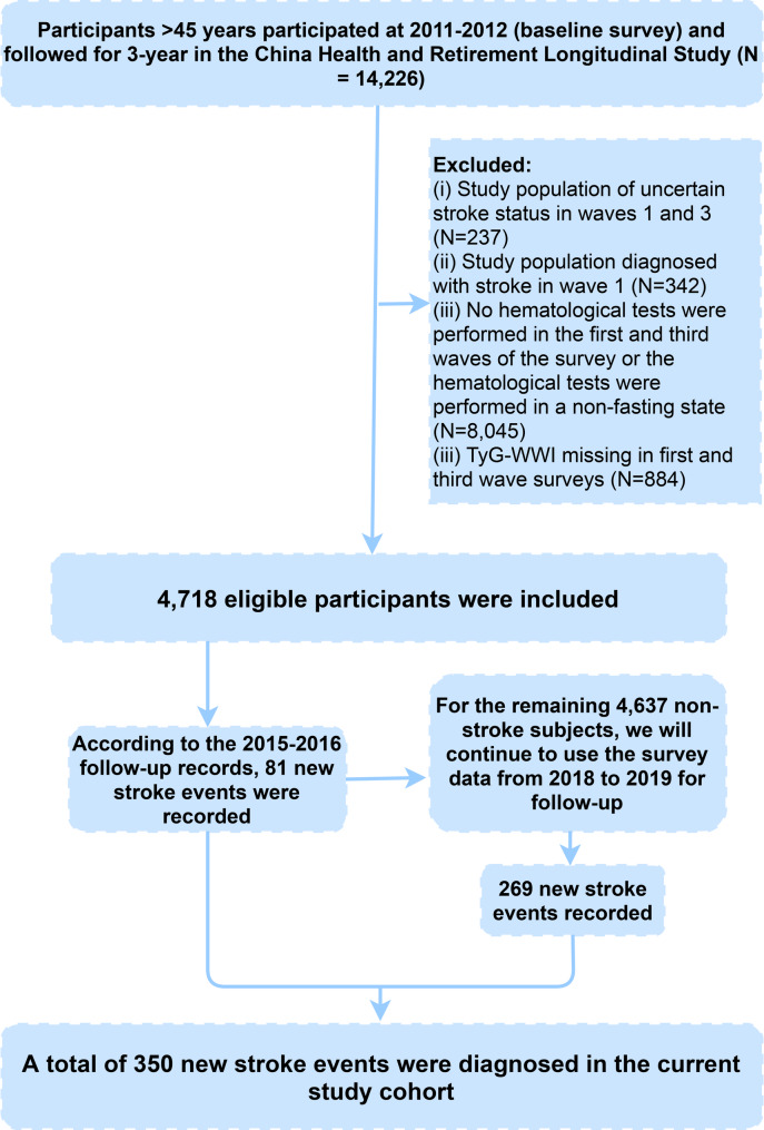Impact of triglyceride glucose-weight adjusted waist index and its cumulative exposure on stroke risk: a nationwide prospective cohort study.