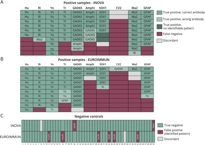 Assessing Commercial Tissue-Based Assays for Autoimmune Neurologic Disorders (I): Antibodies to Intracellular Antigens.