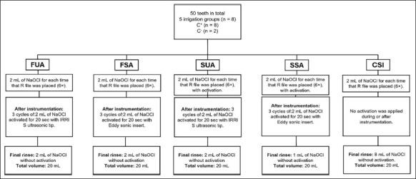 Antimicrobial Effectiveness of High-Power Sonic and Ultrasonic Devices Combined with Stepwise Intraoperative or Final Activation of Sodium Hypochlorite.