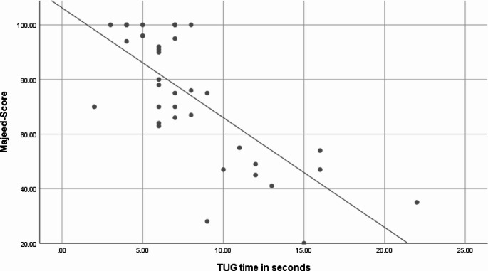 Using the Timed Up and Go test to measure mobility in non-geriatric patients after pelvic ring injury.