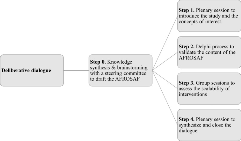 Assessing the potential for scaling evidence-based interventions in African health systems: A deliberate dialogue.