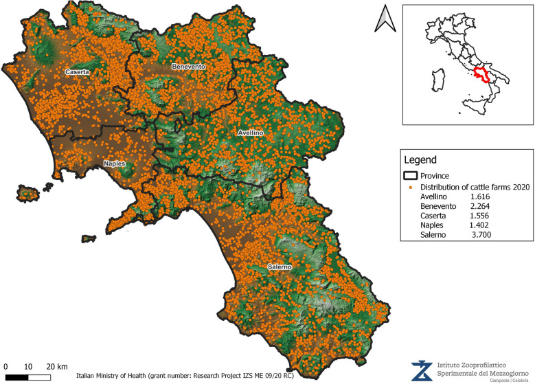 Surveillance of anthelmintic treatments on ruminant farms to detect resistance in a low-prevalence area.
