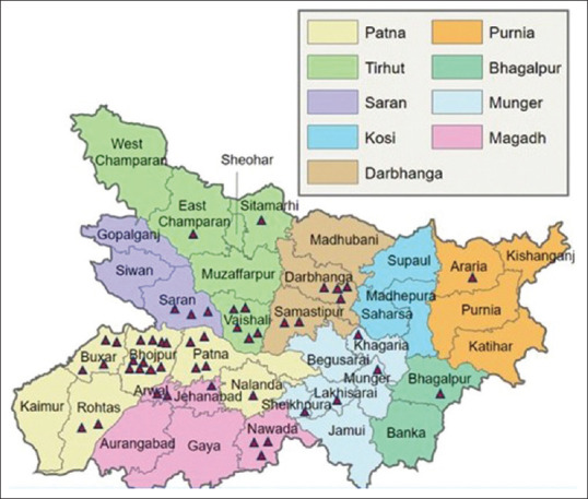 Epidemiological pattern of cleft lip and palate under Rashtriya Bal Swasthya Karyakram project in the state of Bihar: A cross-sectional hospital-based study.
