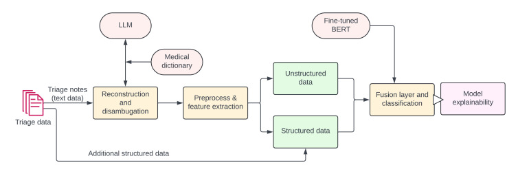 Multisite study using a customised NLP model to predict disposition in the emergency department: protocol paper.
