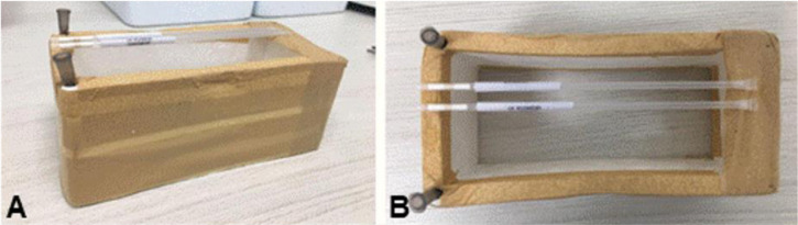 Development and validation of a sperm-freezing device created using 3D printer technology.