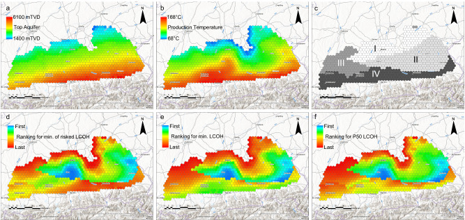 Assessment criteria and risk mitigation of hydrogeothermal energy portfolios for district heating.