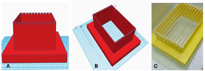 Development and validation of a sperm-freezing device created using 3D printer technology.