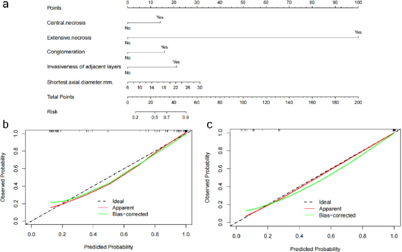 Development and Validation of a Computed Tomography-based Radiomics Nomogram for Diagnosing Cervical Lymph Node Metastasis in Oropharyngeal Squamous Cell Carcinomas.