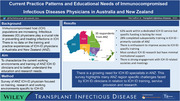 Current Practice Patterns and Educational Needs of Immunocompromised Infectious Diseases Physicians in Australia and New Zealand.