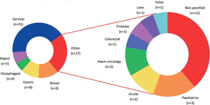 Mapping the cancer research landscape across Zambia: evidence to support national cancer control planning.