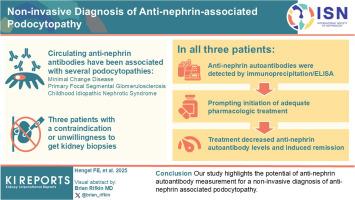 Non-invasive Diagnosis of Antinephrin–Associated Podocytopathy