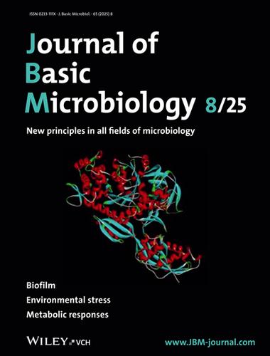 Cover: Journal of Basic Microbiology. 8/2025
