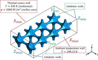A comparative study of the performance of lattice structures embedded with phase change materials as thermal conductivity enhancers