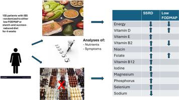 A starch- and sucrose-reduced diet leads to a more favorable nutrient profile than low FODMAP in patients with irritable bowel syndrome. A randomized clinical trial