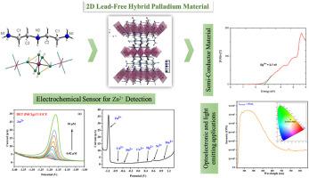Structural, optical, and electrochemical performance of a novel lead-free Pd(II) perovskite for Zn2+ detection