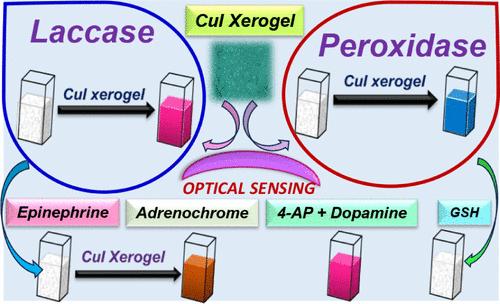 Cu(II)–Inosine Supramolecular Gel with Nanofibrous Morphology as Laccase and Peroxidase Mimic for Optical Sensing Applications