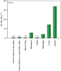 Importance of small, Western Ghats-originated Indian rivers in the regional carbon cycle: A focus on sediment organic carbon dynamics