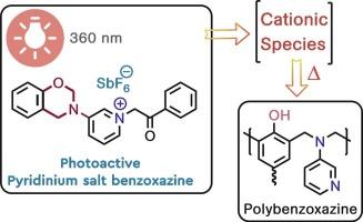 Phenacyl pyridinium salt-benzoxazine: a photocation generator for benzoxazine ring opening polymerization