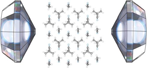 High-Pressure Co-Crystallization of Acetonitrile and Trimethylacetonitrile