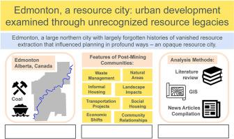 Edmonton, a resource city: urban development examined through unrecognized resource legacies