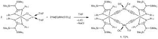Synthesis and Structure of Cyclopentadienylmolybdenum Tricarbonylate Complexes of Yttrium(III) and Ytterbium(II)