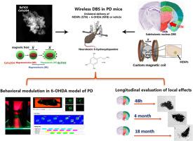 Magnetoelectric nanoparticle technology for mitigating motor deficits in Parkinsonian mice