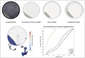 Numerical analysis of particle agglomeration in a continuous pan granulator using DEM