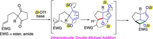 Synthesis of Cyclobuta[cd]pentalenes via an Intramolecular Double Michael Addition Reaction of 1,3-Cyclopentanedione Derivatives