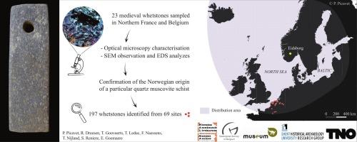 Mobility of Scandinavian commodities in the Middle Ages and modern period: identification of Norwegian whetstones in northern France, Belgium and the Netherlands