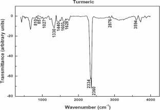 Spectroscopic, thermal and sorption characterization of poly(vinyl alcohol)-borax hydrogels with incorporated turmeric