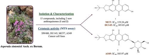 Undescribed prenylated anthraquinones from Asperula sintenisii Asch. Ex Bornm. with cytotoxic activities