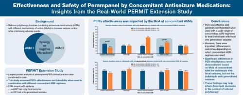 Effectiveness and safety of perampanel by concomitant antiseizure medications: Insights from the real-world PERMIT Extension study
