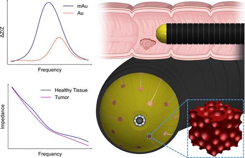 3D Mesoporous Electrodes Integrated with Soft Surgical Robotics for Putative Minimally Invasive Intraoperative Tumor Detection and Ablation Monitoring