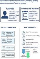 Patient-Reported Experience Measures (PREMs) in patients with metastatic colorectal cancer undergoing treatment supported by feedback auditing: the EPIC study