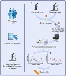 Circulating particles carotenoids are associated with rehabilitation recovery in Parkinson's disease