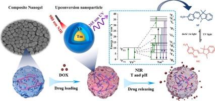 Construction of triple-responsive nanogel embedded with upconversion nanoparticles via microemulsion polymerization for near-infrared-controlled drug delivery