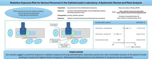 Radiation exposure risk for various personnel in the catheterization laboratory: A systematic review and meta-analysis