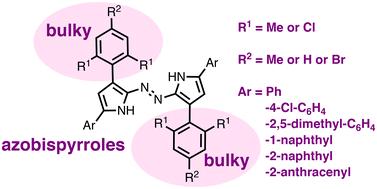 Synthesis and properties of tetra-aryl azobispyrroles