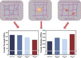 Polar small molecule regulation of epoxy networks: Free volume filling, hydrogen bonding, and catalytic effects