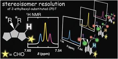 Stereoisomer resolution of 2-ethylhexyl-substituted cyclopentadithiophene and its effect on optical properties of donor–acceptor–donor conjugated molecules