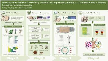 Discovery and validation of novel drug combinations for pulmonary fibrosis via Traditional Chinese Medicine insights and computer screening