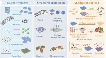 Advances in emerging two-dimensional nanomaterials: Design strategies, structural engineering, and applications in food