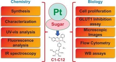 Acetylated monosaccharide functionalized co-ligand based strong anticancer Pt(II) complexes: Synthesis characterization and biological analyses
