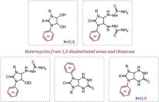 Application of 1,3-disubstituted thioureas as a key synthons for the synthesis of novel 5,7-disubstituted perhydroimidazo[4,5-e][1,2,4]triazinethiones