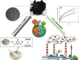 The effect of the activating agent on the textural and chemical properties of ultra-microporous carbon materials on CO2 adsorption